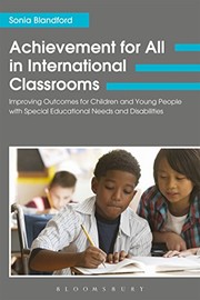 Cover of Achievement for All in International Classrooms by Sonia Blandford