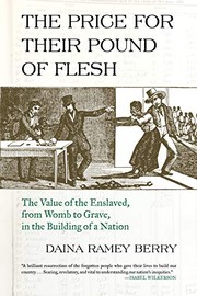 Front cover of The price for their pound of flesh by Daina Ramey Berry