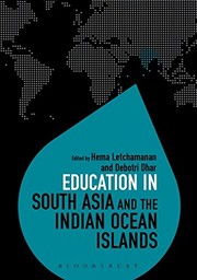 Cover of Education in South Asia and the Indian Ocean Islands by Debotri Dhar