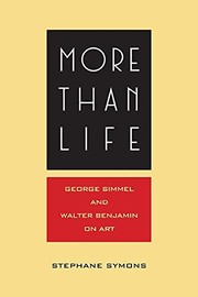 Cover of More Than Life by Stéphane Symons