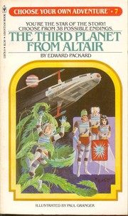 Front cover of Choose Your Own Adventure - The Third Planet from Altair by Edward Packard