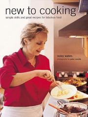 Cover of New to Cooking by Lesley Waters
