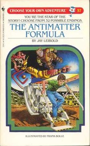 Cover of Choose Your Own Adventure - The Antimatter Formula by Jay Leibold
