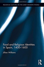 Front cover of Food and Religious Identities in Spain, 1400-1600 by Jillian Williams