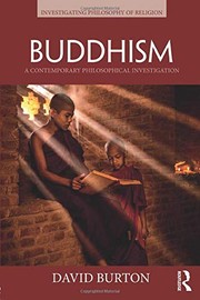 Cover of Buddhism by David Burton