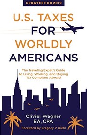 Front cover of U.S. Taxes for Worldly Americans by Wagner Olivier