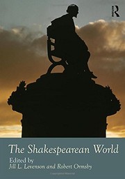 Front cover of The Shakespearean World by Jill L. Levenson