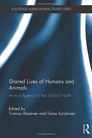Front cover of Shared Lives of Humans and Animals by Taina Syrjämaa