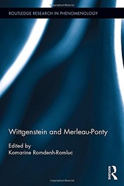 Front cover of Wittgenstein and Merleau-Ponty by Komarine Romdenh-Romluc