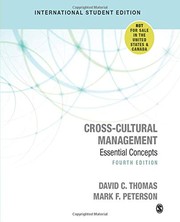 Cover of Cross-Cultural Management by David C. Thomas
