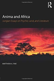 Front cover of Anima and Africa by Matthew A. Fike