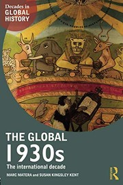 Cover of The Global 1930s by Marc Matera