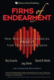 Front cover of Firms of Endearment by Jagdish N. Sheth