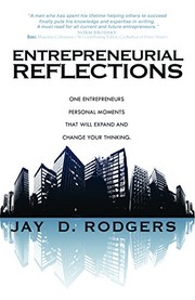 Cover of Entrepreneurial Reflections by Jay Rodgers