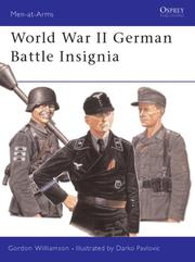 Front cover of World War II German Battle Insignia by Gordon Williamson