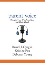 Front cover of Parent Voice by Russell J. Quaglia