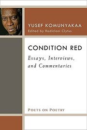 Cover of Condition Red by Yusef Komunyakaa