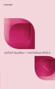 Front cover of Oxford Studies in Normative Ethics, Volume 6 by Mark Timmons
