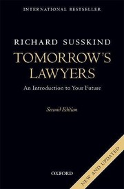 Front cover of Tomorrow's Lawyers by Richard Susskind