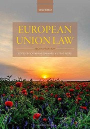 Cover of European Union Law by Catherine Barnard
