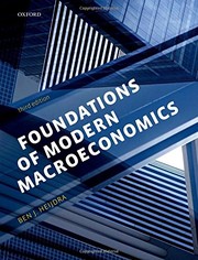 Front cover of Foundations of modern macroeconomics by Ben J. Heijdra