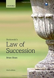 Front cover of Borkowski's Law of Succession by Brian Sloan