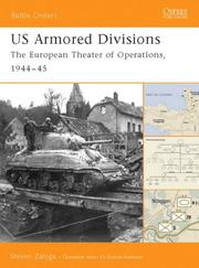 Cover of US Armored Divisions by Steve J. Zaloga