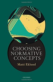 Cover of Choosing Normative Concepts by Matti Eklund