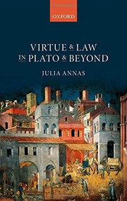Cover of Virtue and Law in Plato and Beyond by Julia Annas