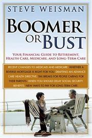 Cover of Boomer or Bust by Steve Weisman