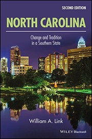Cover of North Carolina by William A. Link