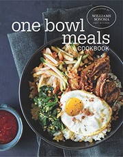 Front cover of One Bowl Meals Cookbook by Williams Sonoma Test Kitchen