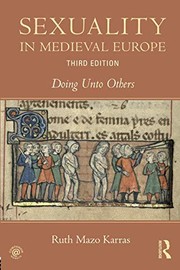 Cover of Sexuality in Medieval Europe by Ruth Mazo Karras