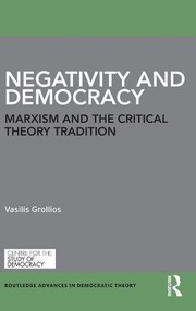 Cover of Negativity and Democracy by Vasilis Grollios