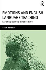 Front cover of Emotions and English Language Teaching by Sarah Benesch