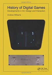 Front cover of History of Digital Games by Andrew Williams