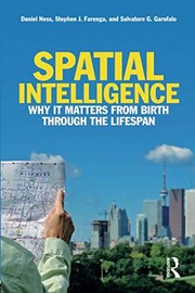 Cover of Spatial Intelligence by Daniel Ness
