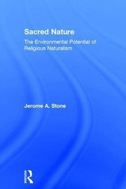 Cover of Sacred Nature by Jerome A. Stone