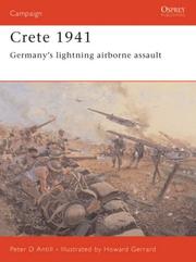 Cover of Crete 1941 by Peter Antill