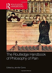 Front cover of The Routledge Handbook of Philosophy of Pain by Jennifer Corns