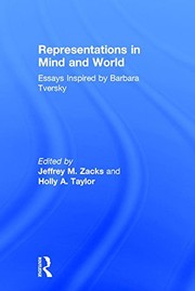 Cover of Representations in Mind and World by Jeffrey M. Zacks