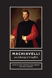 Front cover of Machiavelli on Liberty and Conflict by David Johnston