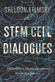 Cover of Stem cell dialogues by Sheldon Krimsky