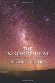 Cover of The Incorporeal by Elizabeth Grosz