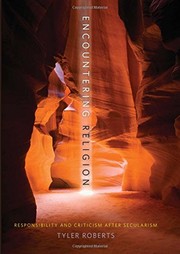 Cover of Encountering Religion by Tyler Roberts