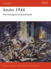 Front cover of Anzio 1944 by Steve J. Zaloga