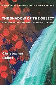 Cover of The Shadow of the Object by Christopher Bollas