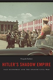Front cover of Hitler's Shadow Empire by Pierpaolo Barbieri