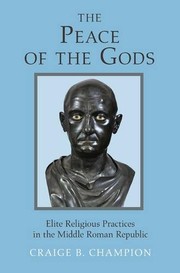 Front cover of The Peace of the Gods by Craige B. Champion