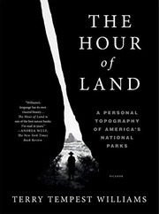 Front cover of The hour of land by Terry Tempest Williams